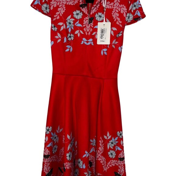 NWT- Ted Baker Saydi Kyoto Skater Dress - Picture 2 of 2